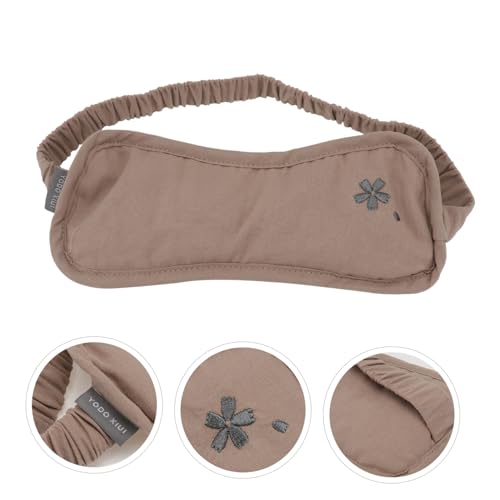 Masque de sommeil lesté pour dormir en voyage et à la maison confortablement