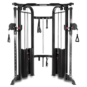 XMARK Functional Trainer Cable Machine, Commercial and Home Gym Functional Trainers