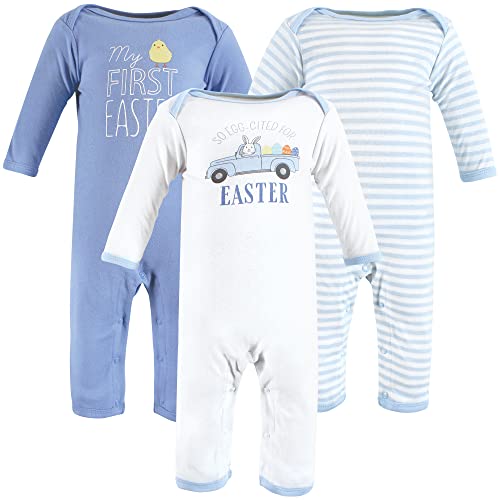 Image of Hudson Baby Baby Cotton Union Suit, 3 Pack