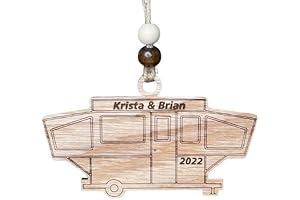 Personalized Trailer Christmas Ornament
