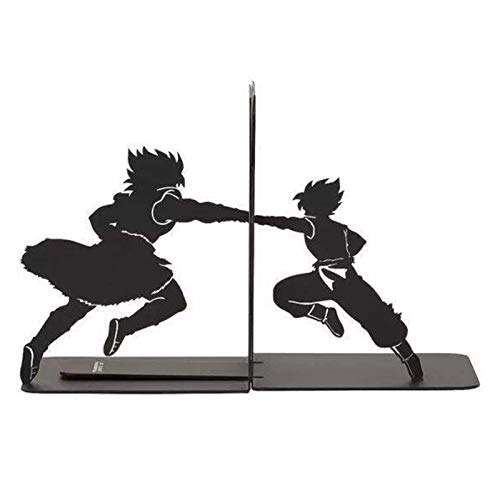 Suministros Creativa Libro Termina Metal Resistente Dragon Ball Sujetalibros...