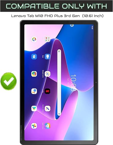 Image of Privacy Anti Peep Matte Screen Guard Compatible With Lenovo Tab M10 Plus 3rd Gen & Lenovo Tab M10 FHD Plus 3rd Gen (10.61 Inch Tablet) Screenguard Not a Tempered Glass Screen Protector