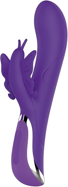 Naghi Vibrador Rabbit 38 Recargable Lila 140 gr : Amazon.es ...