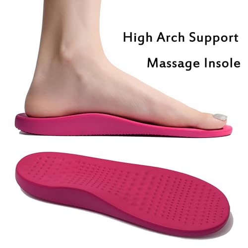 Image of INMINPIN Mens Womens Garden Clogs Shoes Beach Slippers Pool Water Sandals with Comfortable Arch Support Insole