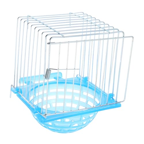 Happyyami Bird Hatching Nest Box for Birds Transparent Breeding Box with Easy Maintenance Design Space Efficient Outdoor Hanging Nest for Parakeets Lovebirds and Chickadees