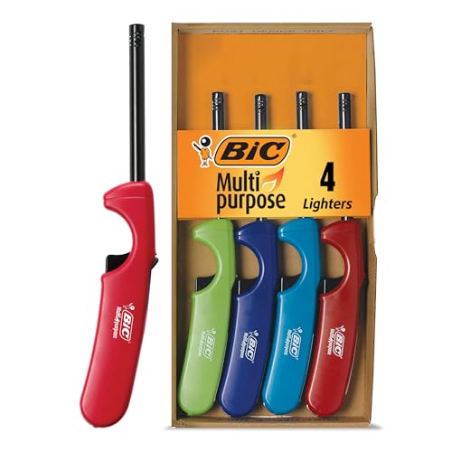 BIC Multi-Purpose Lighters, Reliable and Safe Candle...