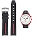 Produktbild Armband für Omega x Swatch MoonSwatch/Rolex Uhr 20mm, Weiches Gummi Omega X Swatch Moonswatch Speedmaster Ersatzarmband,Gebogenes nahtloses Moonswatch Swatch Armband für Männer und Frauen