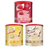 Meal Replacement Shake Power Bundle With Slim Strawberry, Vanilla & Banana 365g Fast Meal Replacement Shakes for Weight Loss (3 Pack)