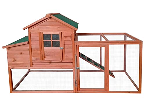 Hasenstall Hühnerstall Hasenstall Geflügelstall Kaninchen Kleintier Käfig Freilauf Legenest – Bild 4