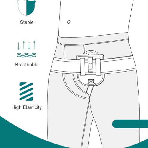 Faja para Hernia Inguinal para Hombre Ajustable miniatura 6