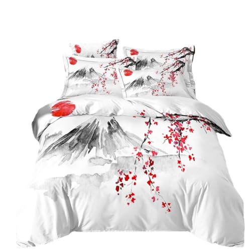 Juego de Cama Estilo Chino Tinta Pintura