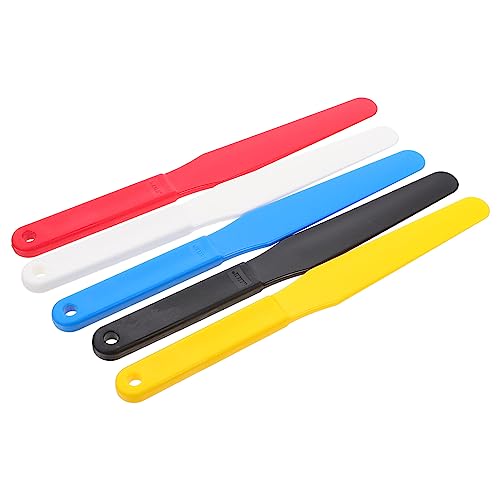 COHEALI Convenient Paint Spatulas for Oil Painting Art Students Teachers 5pcs Set Random Color