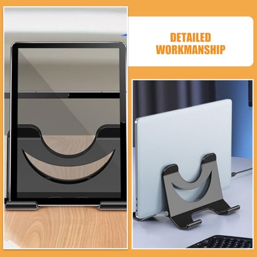 Soporte Vertical Ajustable para Laptop PRETYZOOM Negro miniatura 4
