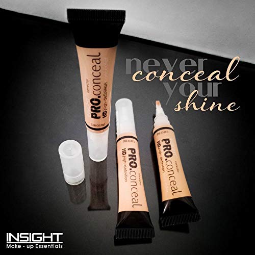 Image of INSIGHT Concealer Foundation | Full Coverage | Hydrating Formula | 2-in-1 Product for Even Skin Tone | Hides Blemishes |Tan - 20ml