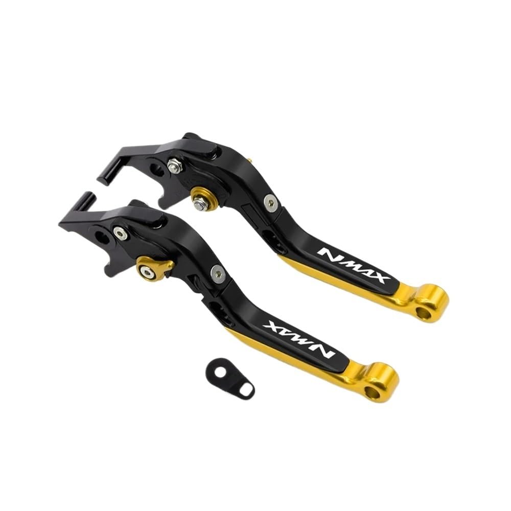 Xvasdgaer Nmax-Bk.bk.gd.gd For Ya&Maha Nmax155 2015-2025 Brake Cluth Levers Set Folding Handle(Nmax-Bk.bk.gd.gd)