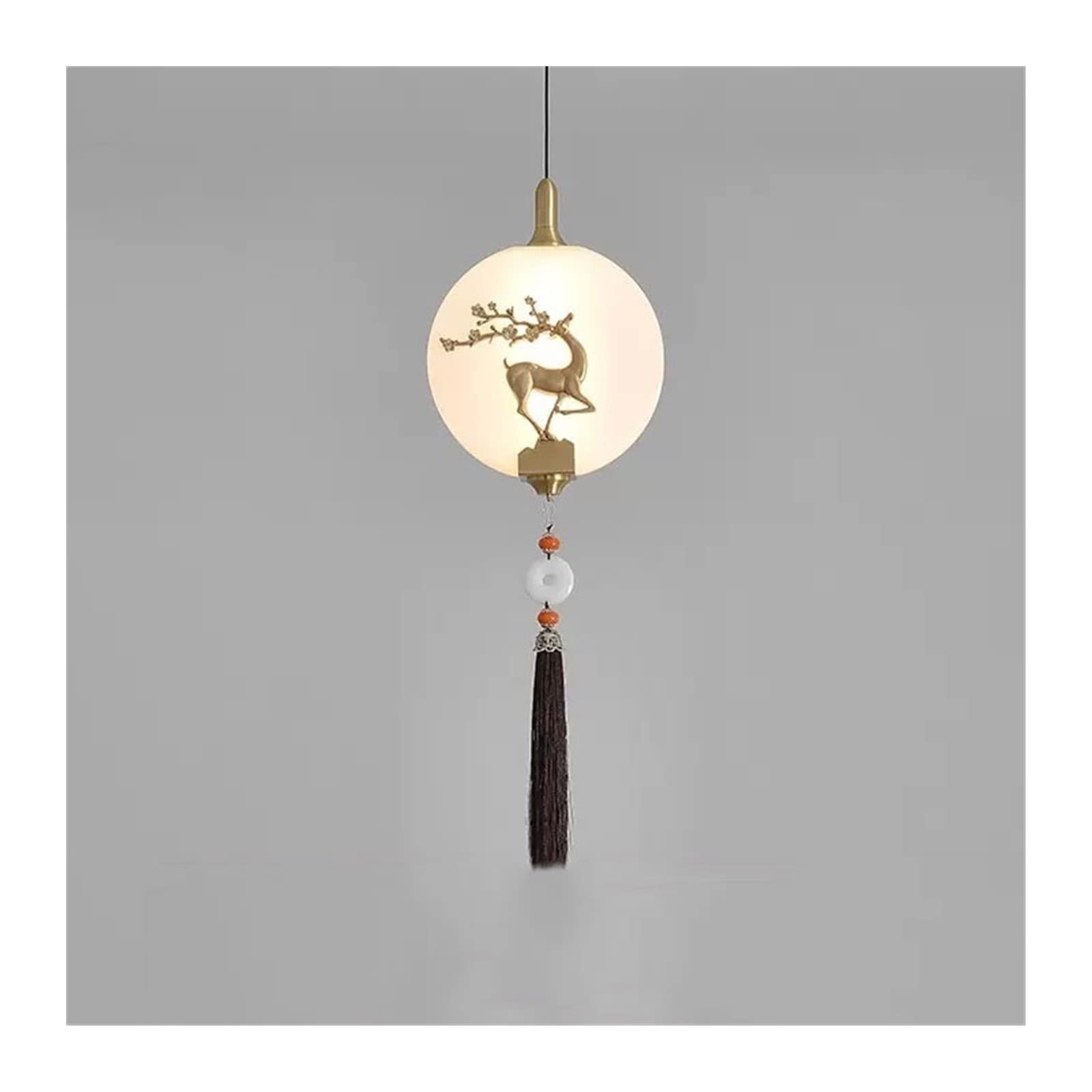 Yinj9562fg Chandeliers Vintage Chinese Style Chandelier Personalized Deer Shaped Decorative Chandelier Indoor Lighting Fixtures Ceiling Lights Living Room