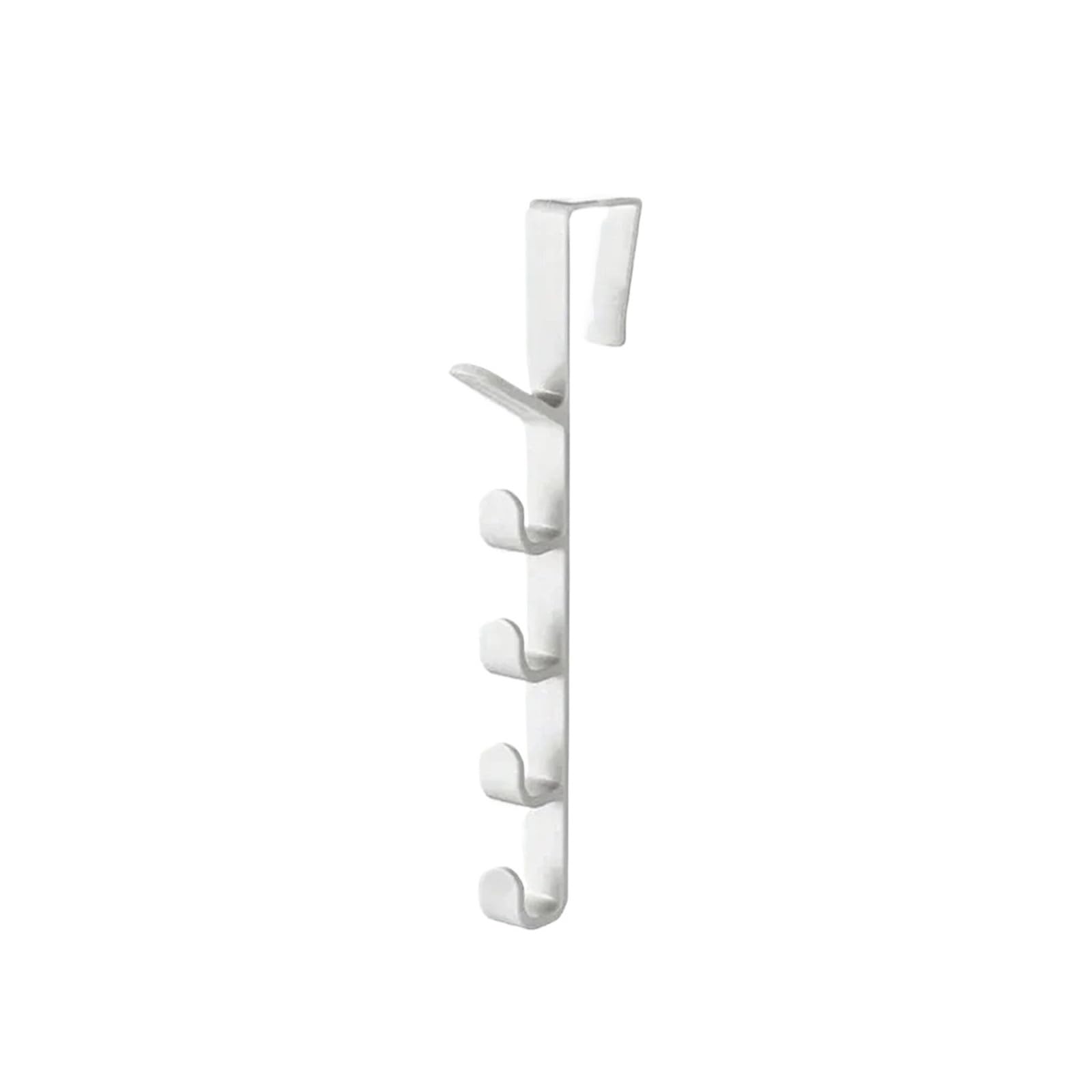 Zguouzantye White 1Pcs No-Drill Over-The-Door Hanger