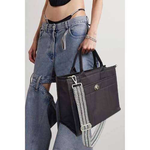 Image of Dyalsa Tote Bags for Women, Canvas Handbag Tote Purse Crossbody Bags with Zip Casual Shoulder Bags for Work and Travel
