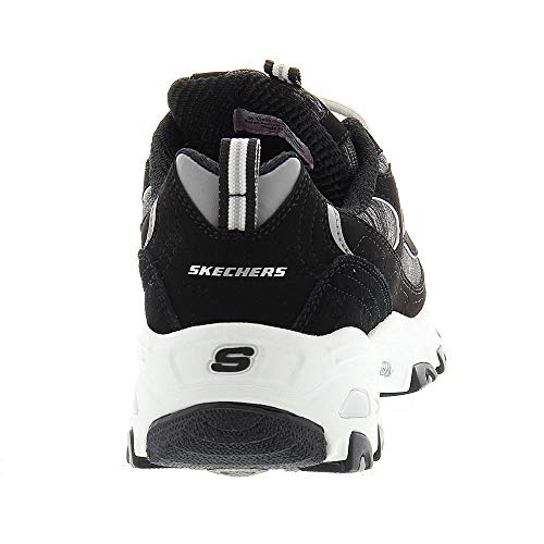 Image of Skechers Women's D'Lites Me Time Sneaker | Air-Cooled Memory Foam Insole, Cushioned midsole with flexible outsole, Sporty fashion sneaker with a lace-up front