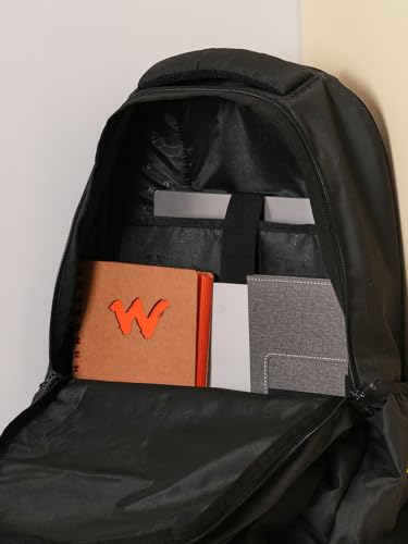 Image of Wiki Stylish Unisex Backpack 5 Durable & Lightweight backpack for Men & Women | Backpack for Office, Gym, Travel (46.5 Litre, Black)