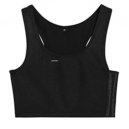 COSYOU Buckle Short Chest Breast Binder Sexy Breathable Sports Bra Teenagers Trans Lesbian Tomboy4