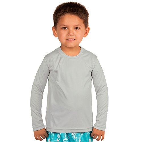 Vapor Apparel Toddler UPF 50+ UV Sun Protection Outdoor Performance Long Sleeve T-Shirt