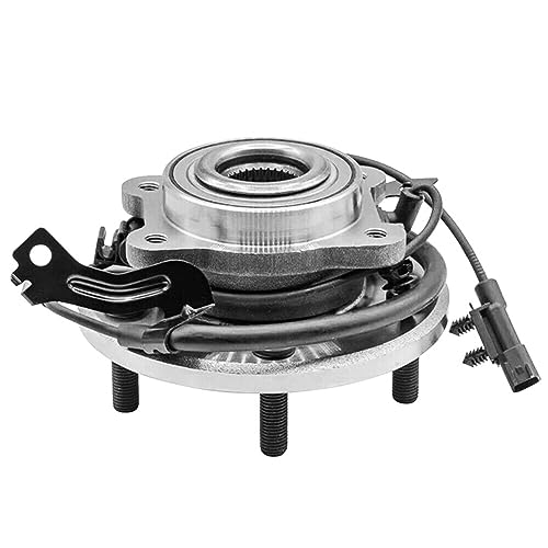 Image of Detroit Axle - Pair Rear Wheel Bearing Hubs Assembly for 2009-2020 Dodge Journey [5 Lugs w /ABS]