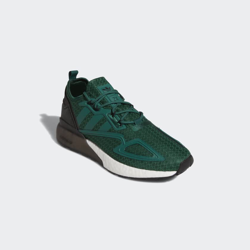 adidas ZX 2K Boost Shoes Men's, Green, Size 74