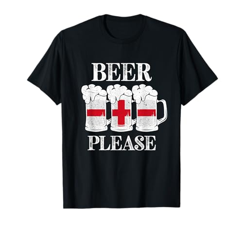 Beer Please Funny England Party English Beer Festival T-Shirt