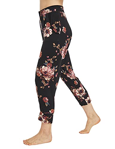 Image of CYZ Womens Casual Stretch Cotton Pajama Pants Simple Lounge Pants