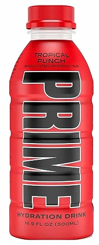Image of Prime Hydration Drink Variety Pack Energy Drink Electrolyte Beverage (Lemon Lime, Tropical Punch, Blue Raspberry) Each 500ml (Pack Of 3)