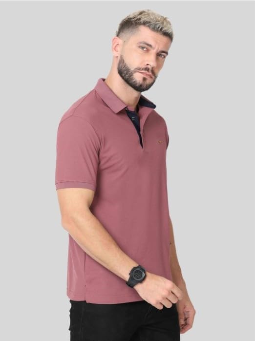 Image of STELLERS Men's Premium Polo T-Shirt Wrinkle Free Quick Dry Soft and Feather Touch Feel Regular Fit
