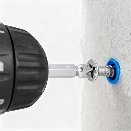 Kit de 70 Tornillos y Anclajes para Drywall y Concreto miniatura 5
