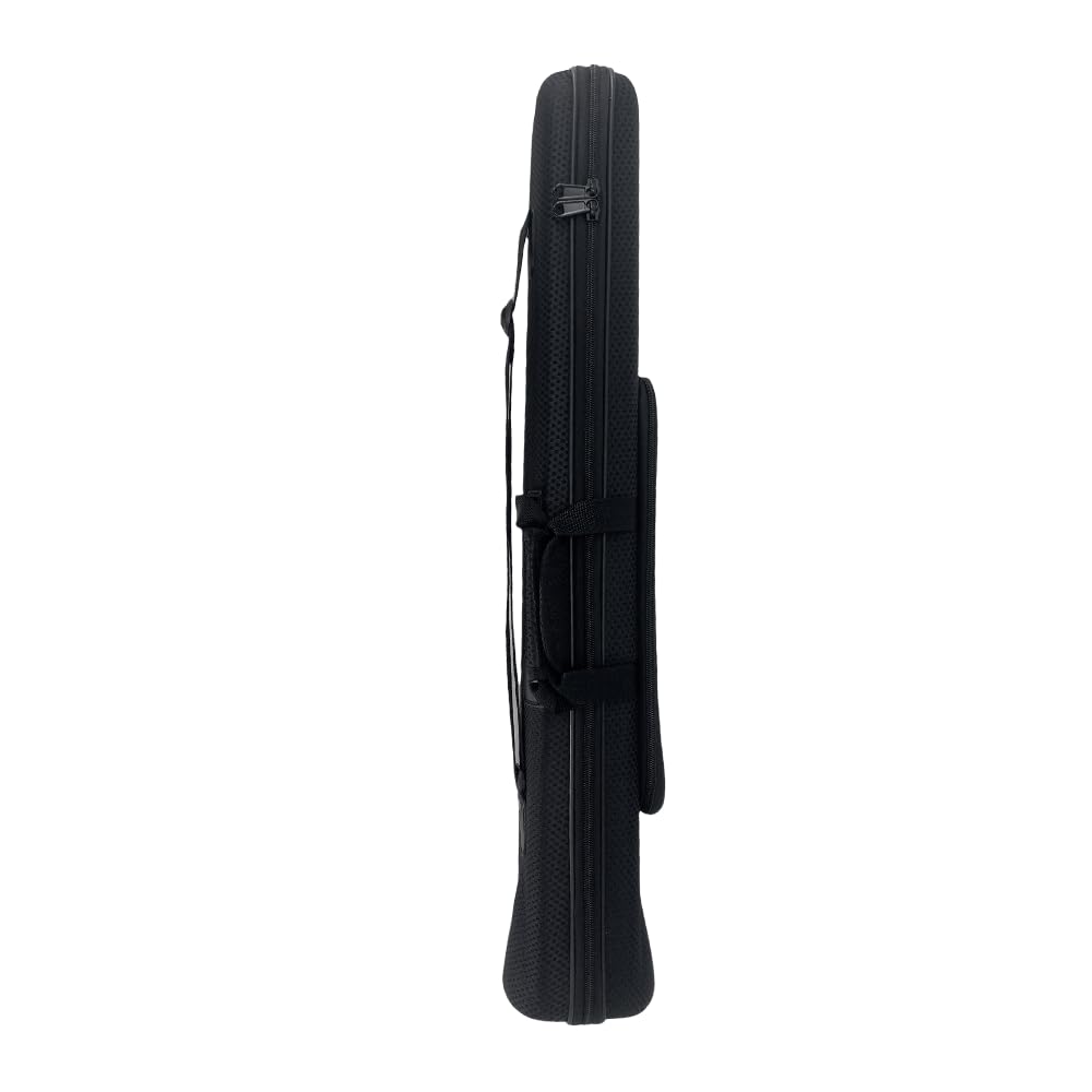 Borsa per clarinetto in Sib in nylon nero con custodia per accessori, leggera e resistente, con manico e tracolla, custodia protettiva per musicisti
