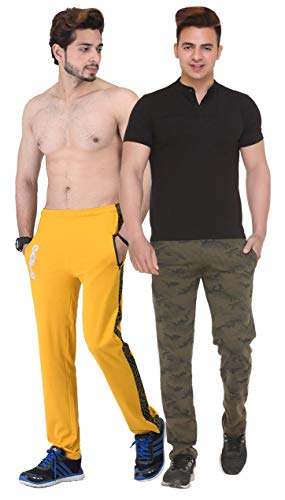 Image of SHAUN Men's Regular Fit Track pants(Pack of 2)