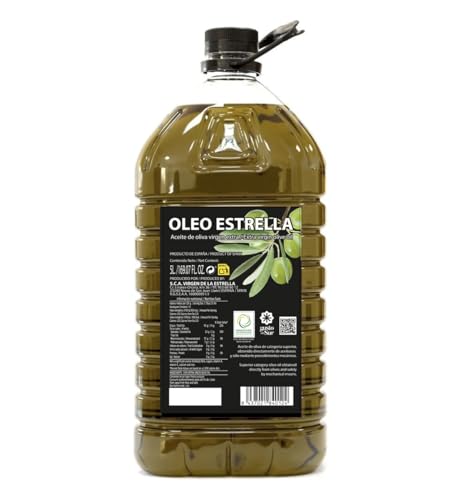 Aceite de Oliva Virgen Extra 5 Litros Picual Oleo Estrella | Aceite de Oliva Virgen Extra de Jaén