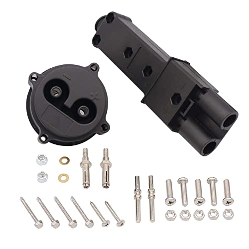 48V MAC DC Charger Plug kit JR1-H235A-00+JR1-H6181-02-00 Powerwise Receptacle for Yamaha Electric G19/G22