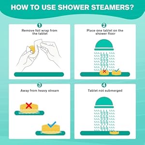 Shower Steamers Aromatherapy - 18 Pack Gifts for Women, Organic Essential Oils, Self Care, Birthday, Mothers Day Gifts for Women, Men, Mom, Dad Shower Steamers Aromatherapy 18 Pack Gifts for Women Organic Essential Oils Self Care Birthday Mothers Day Gifts for Women Men Mom Dad