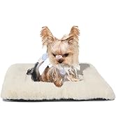 Puppy Bed for Crate 18 Inch for Extra Small Dogs Fit Metal Crates,Ultra Soft Flat Dog Bed Washabl...