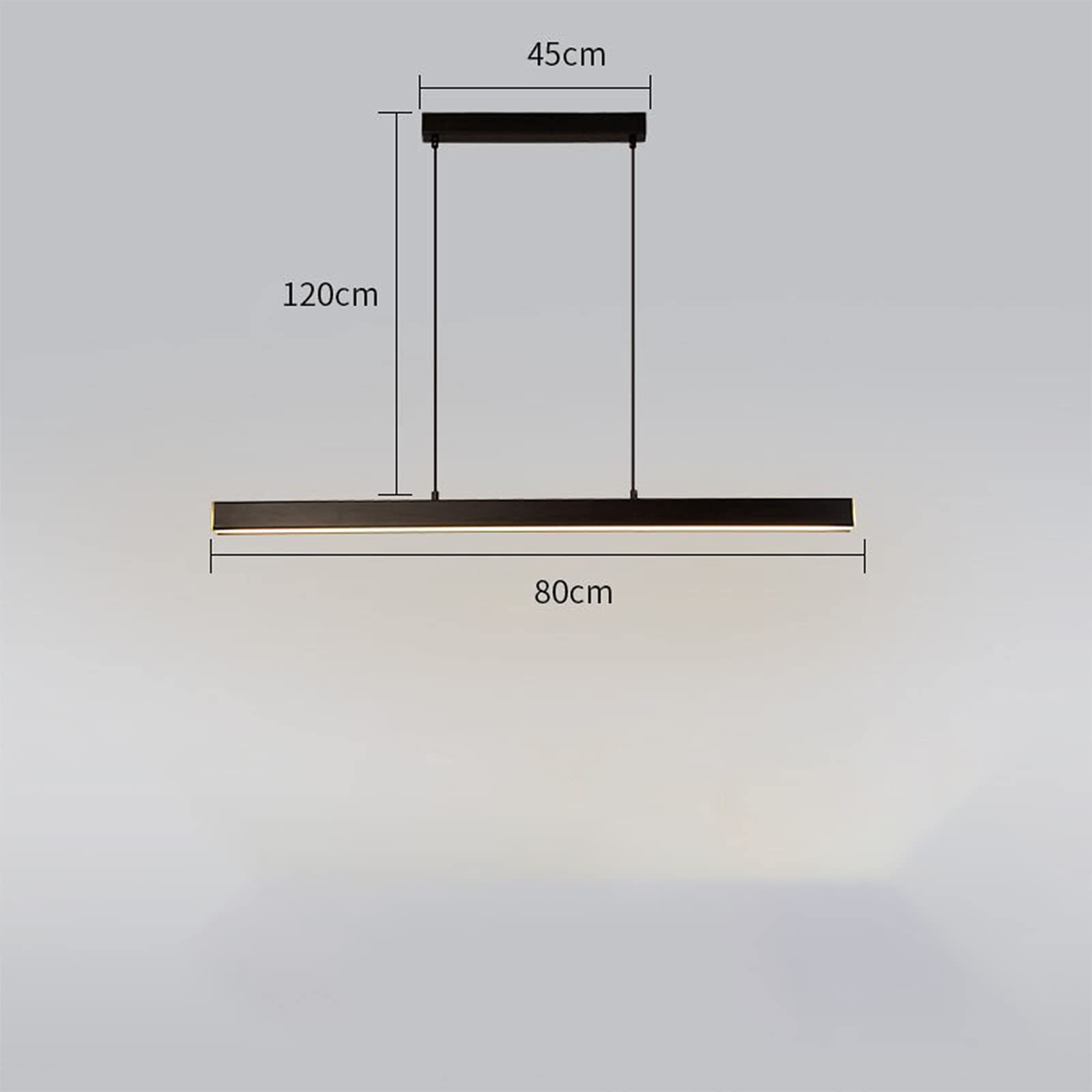Amazon.com: FKTHYO LED Aluminum Pendant Light Dimmable Long