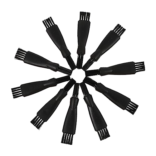 TOYANDONA 10pcs Electric Shaver Razor Cleaning Brush for Men Black Electric Shaver Replacement