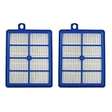 H12 HEPAフィルター＆ダストフィルターバッグ（フィリップス、エレクトロラックスロボット掃除機対応）(2 Filter)