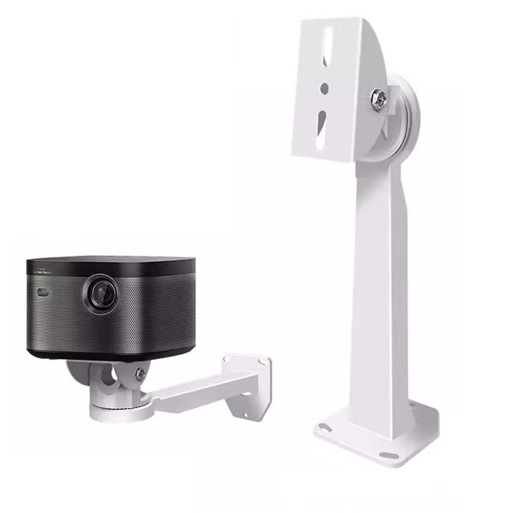 YHxFlux Adjustable Projector Bracket Wall Mounted Bedside Multifunctional Universal Mount Space-Saving(Medium)