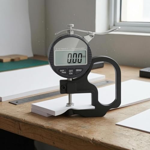 Calibrador digital para medir grosor 0-12.7 mm miniatura 4
