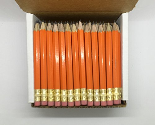 Lápices Half con Borrador Naranja, Caja x72 miniatura 1