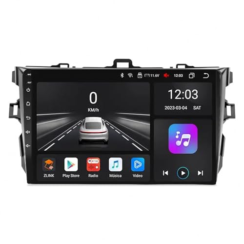 Autorradio para Toyota Corolla con Airplay y Mirror Link integrado