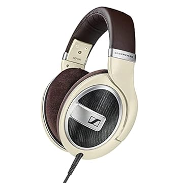 Fone de Ouvido, Circoauricular, Sennheiser, HD 599, Preto
