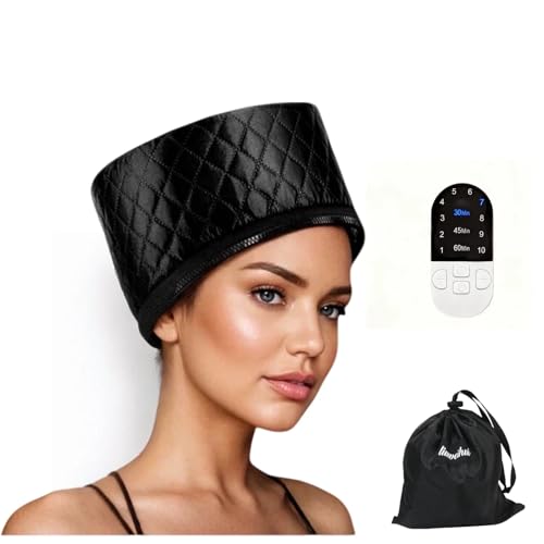 Adjustable Hair Drying Hoods &Hair Steamer for deep Conditioning，10-Speed Temperature Control,...
