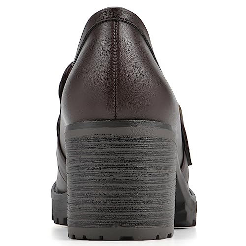 Image of WHITE MOUNTAIN Women's Shoes Bougie Block Heel Loafer