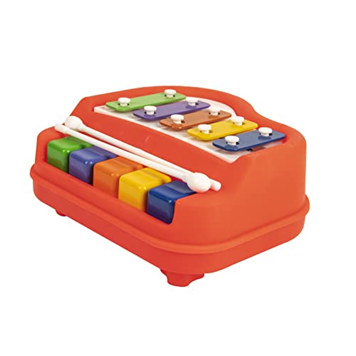 Toypoint 2 In 1 Small Piano Xylophone Musical Toy For Kids (Age 3+) With 8 Keys, 2 Sticks, Keyboard Xylophone Piano – Preschool Musical Learning Instruments Gift Toy For Rs. 282 @ 57 %